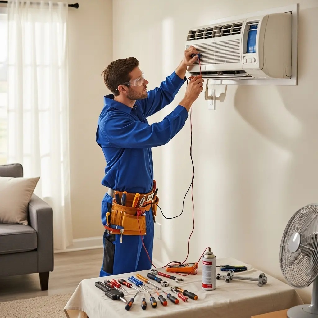 Büyükçekmece Sunny Sunny klima gaz dolumu ve bakım – Enerji verimliliği artırıldı. - Teknik servis örneği